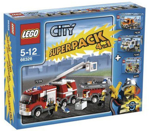 LEGO City Super Pack 4 dans 1 66326 Packaging