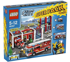 LEGO City Super Pack 4 dans 1 66357 Packaging