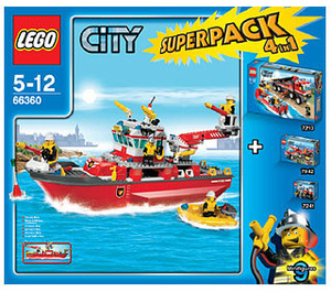 LEGO City Super Pack 4 in 1 66360