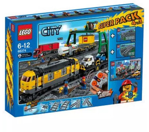 LEGO City Super Pack 4 dans 1 66374 Packaging
