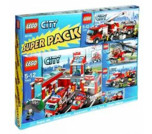 LEGO City Super Pack Set 66195 Packaging