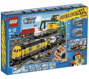 LEGO City Trains Super Pack 4-in-1 Set 66405 Packaging