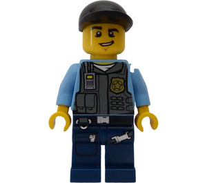 LEGO City Undercover Elite Politie Officer minifiguur