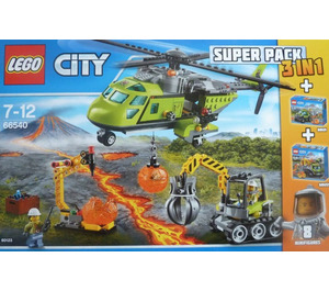LEGO City Volcano Value Pack Set 66540