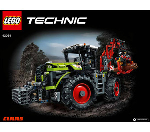 LEGO CLAAS XERION 5000 TRAC VC 42054 Instructies