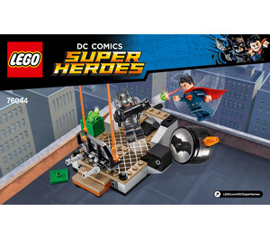 LEGO Clash of the Heroes Set 76044 Instructions