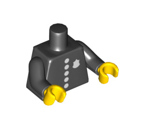 LEGO Classic Politimand Minifig Torso (973 / 88585)