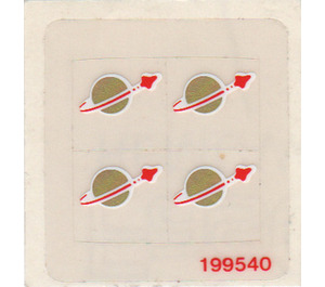 LEGO Classic Space Logos Stickersheet (199540)