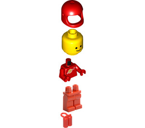 LEGO Classic Spaceman Rood (New Moulds) minifiguur