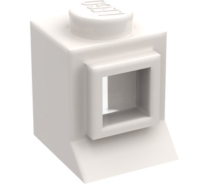 LEGO Classic Venster 1 x 1 x 1 met Fixed Glas, Extended Lip, Solide Nop