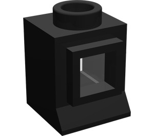 LEGO Classic Venster 1 x 1 x 1 met Glas (Normale lip)