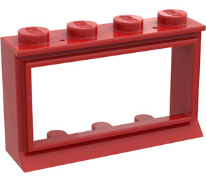 LEGO Classic Okno 1 x 4 x 2 z solidnymi wypustkami