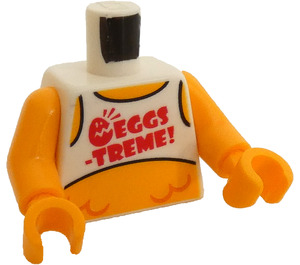 LEGO Clemmons - Chicken Suit Minifig Torso (973 / 76382)