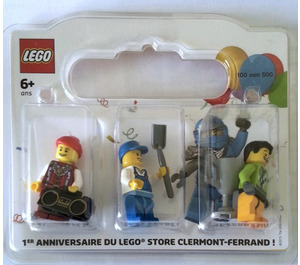 LEGO Clermont-Ferrand 1st anniversary Exclusive Minifigure Pack (CLERMONTFERRAND-2)