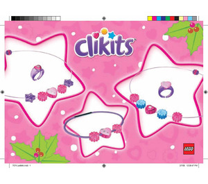 LEGO CLIKITS Holiday Gift Calendar Set 7574-1 Instructions