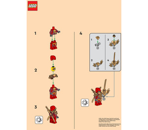 LEGO Climber Kai 892405 Instructies