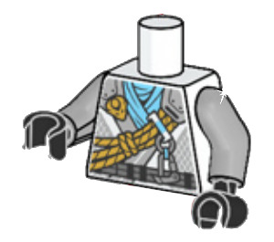 LEGO Climber Zane Torso (973 / 76382)