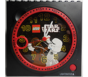 LEGO Clock Unit - Star Wars Stormtrooper & Chewbacca (C001)