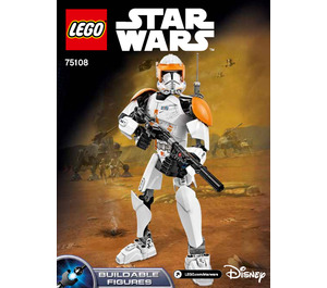 LEGO Clone Commander Cody 75108 Instructies