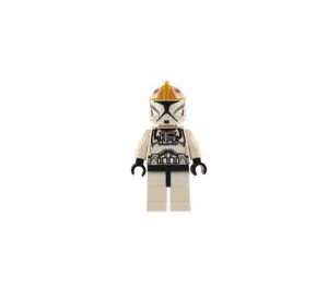 LEGO Clone Piloot met Bright Licht Oranje Markeringen Minifiguur