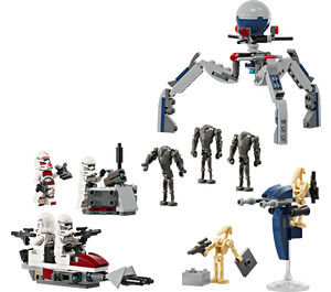 LEGO Clone Trooper & Battle Droid Battle Pack Set 75372