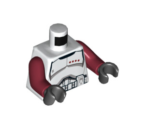 LEGO Clone Trooper Captain Minifig Torso (973 / 76382)