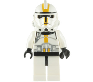 LEGO Clone Trooper Ep.3 mit Gelb Markings und No Pauldron Minifigur