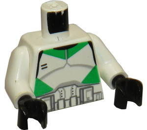 LEGO Clone Trooper Episode 3 Seige Battalion With Green Markings Torso (973 / 73403)