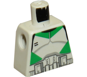 LEGO Clone Trooper Episode 3 Seige Battalion With Green Markings Torso without Arms (973)