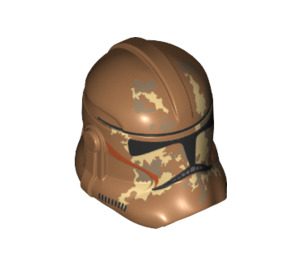 LEGO Clone Trooper Helmet (Phase 2) with Geonosis Clone Trooper Camouflage (11217 / 20203)