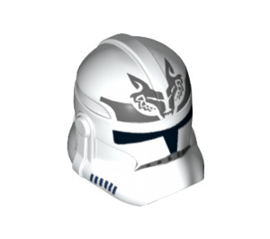 LEGO Clone Trooper Helmet (Phase 2) with Wolf Pack Gray (11217 / 17070)