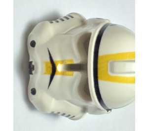 LEGO Clone Trooper Helm mit Bright Licht Orange Streifen (53207)