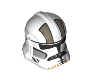 LEGO Clone Trooper Casque avec des trous avec Bronzer Foncé Cody Marquages (11217 / 100508)