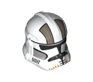 LEGO Clone Trooper Helmet with Holes with Dark Tan Cody Markings (11217 / 100508)