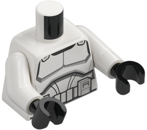 LEGO Clone Trooper Minifigur Overkropp (973 / 76382)