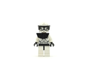 LEGO Clone Trooper Phase 1 з чорний Візор і Pauldron Мініфігурка