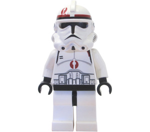 LEGO Clone Trooper avec Dark rouge Emblems Figurine