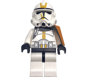 LEGO Clone Trooper with Yellow Markings and Pauldron Minifigure