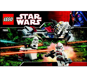 LEGO Clone Troopers Battle Pack Set 7655 Instructions