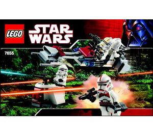 LEGO Clone Troopers Battle Pack 7655 Instructies