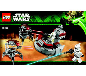 LEGO Clone Troopers vs. Droidekas 75000 Instruktioner