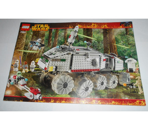 LEGO Clone Turbo Tank (sans Light Up Mace Windu) 7261-2 Instructions