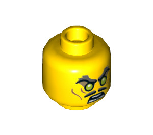 LEGO Clouse Minifigure Head (Recessed Solid Stud) (3626 / 19883)