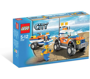 LEGO Coast Guard 4WD & Jet Scooter Set 7737 Packaging