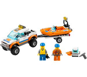 LEGO Coast Garder 4x4 & Diving Boat 60012