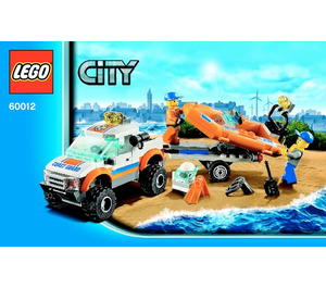 LEGO Coast Guard 4x4 & Diving Boat 60012 Byggeinstruksjoner