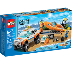 LEGO Coast Bewachen 4x4 & Diving Boat 60012 Packaging