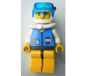 LEGO Coast Garder City Centre Diver Figurine