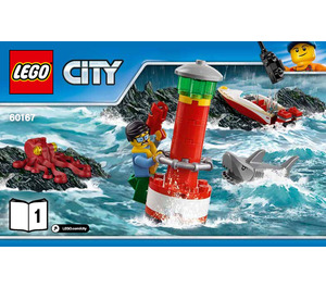 LEGO Coast Guard Headquarters Set 60167 Instructions