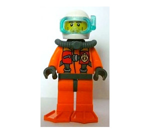 LEGO Pobřežní hlídka Helikoptéra Diver Minifigurka